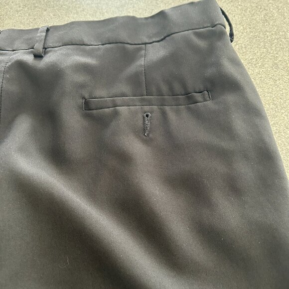 Haggar Classic Fit Dress Pants - Black - Size 38/32 - Picture 8 of 12